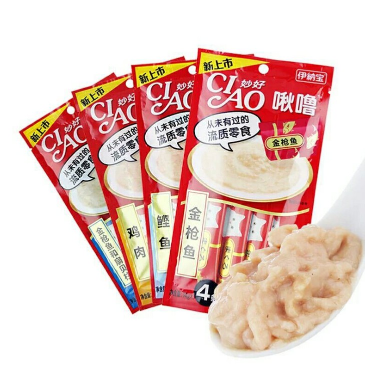 Ciao Churu - súp thưởng cho mèo dạng kem