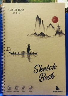 SỔ SKETCH BOOK SAKURA CỠ B4(A3 thiếu)