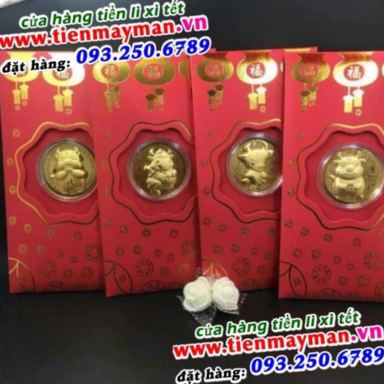 [SHOPEE TRỢ GIÁ] Bao Lì Xì Thần Tài May Mắn Cát Tường – Quà Tết Ý Nghĩa 2021 - Lì Xì Trâu Vàng