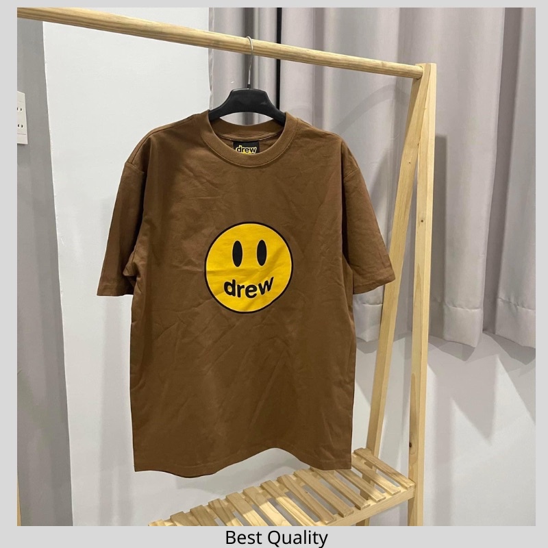 Áo thun Drew in hình siêu cấp Áo Drew mặt cười nam nữ cao cấp
