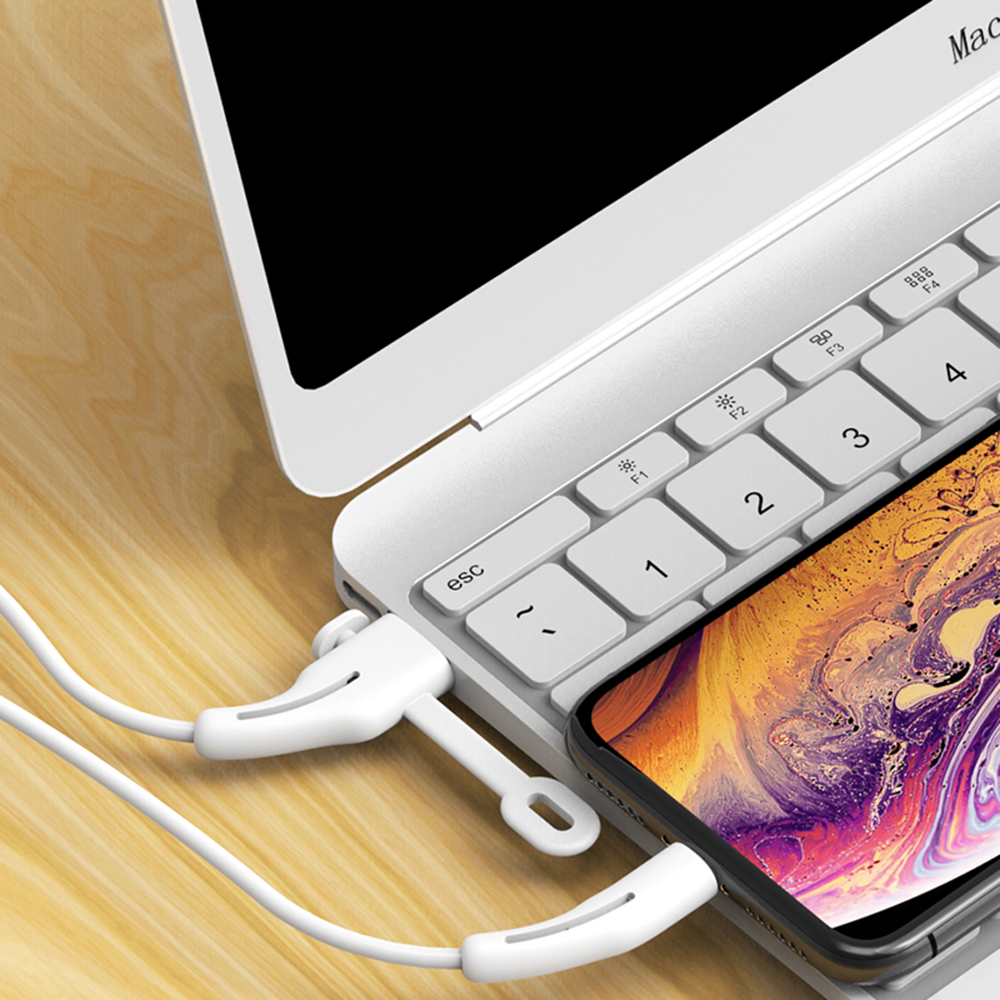 Phụ Kiện Bảo Vệ Đầu Dây Cáp Sạc Điện Thoại Iphone Ipad Macbook