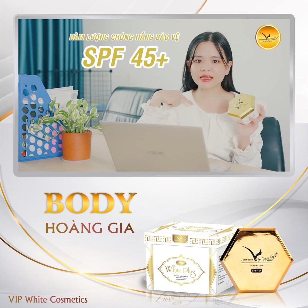 Kem Body Thượng lưu Hoàng Gia Vip White - Chính hãng