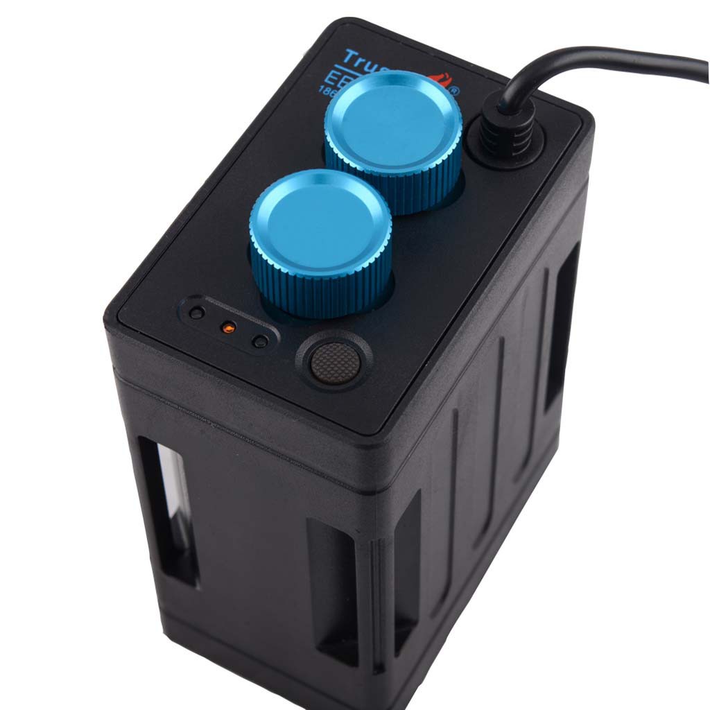 Hộp chống nước 5V 8.4V đựng 6 pin 18650 cho điện thoại trên xe đạp