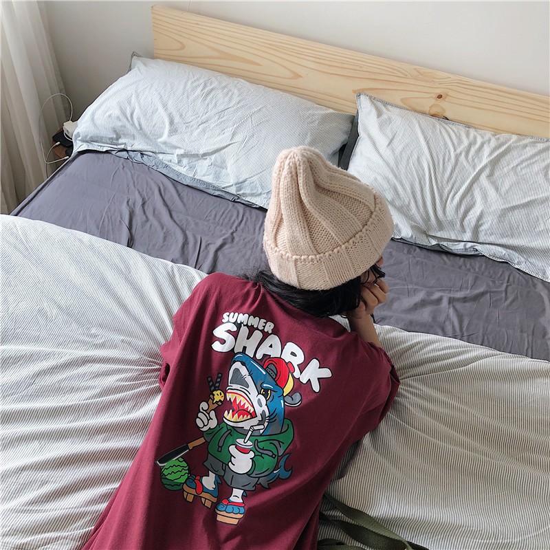 [Mã WA1606 giảm 15% đơn 99k] Áo thun Unisex tay lỡ form rộng_ Form dưới 70kg | BigBuy360 - bigbuy360.vn