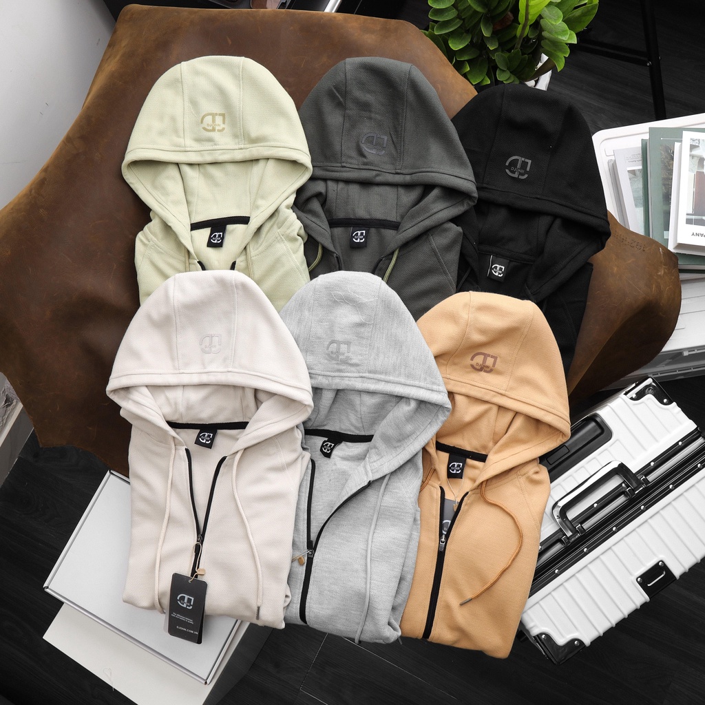 Áo Khoác Thu Đông Vải Pique Cotton Dày Co Giãn Giữ Ấm Tốt , Áo Khoác Nam Big Size 100kg - Ivan Bigsize