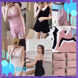 Bộ ngủ ren 2 dây - hagiang.dbh