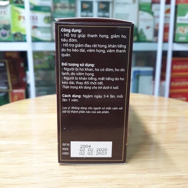 Kẹo An Thanh Nam Dược - Vỉ 4 viên