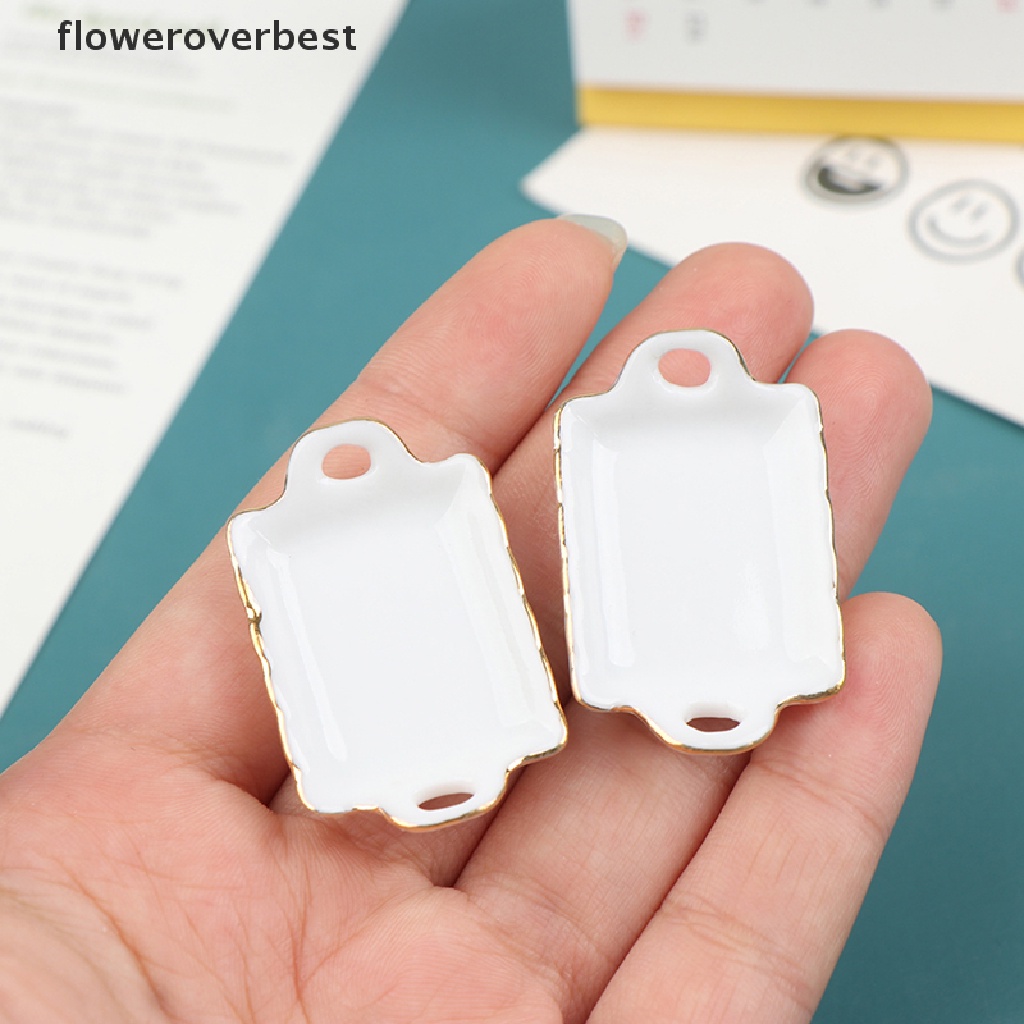 Khay đựng thức ăn mini tỷ lệ 1:12 cho nhà búp bê