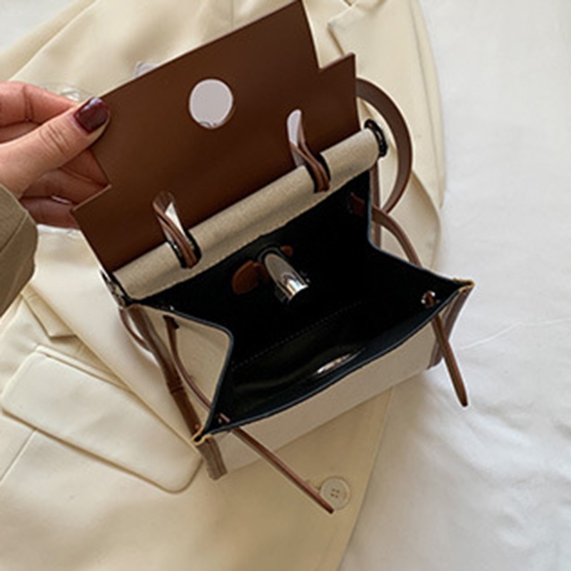 Túi đeo vai IELGY hình vuông cỡ nhỏ màu sắc thời trang phong cách Anh Quốc dành cho nữ