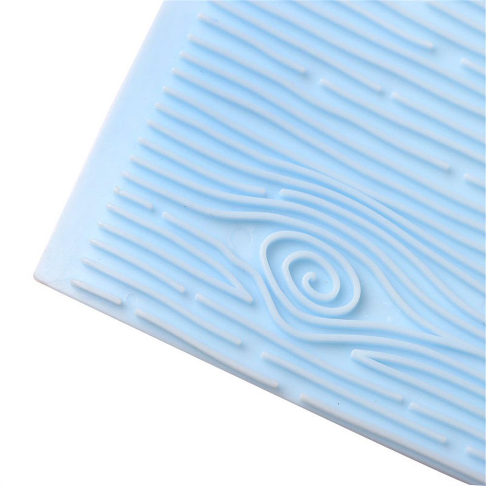 Set 2 khuôn silicone tạo hình vân gỗ trang trí bánh DIY