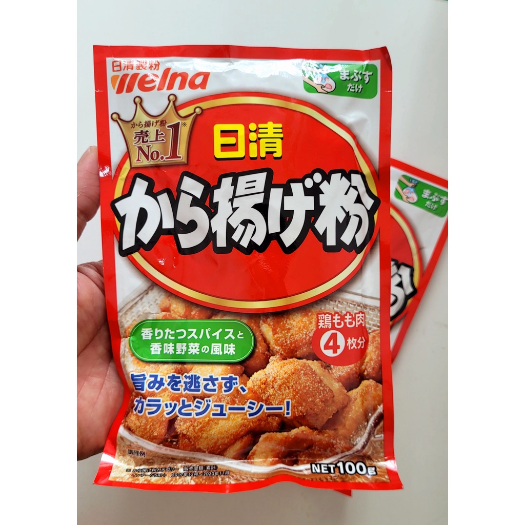 [HÀNG NHẬT] Bột Chiên gà Karaage Mix vị thơm ngon {Nisshin} - Gói100g