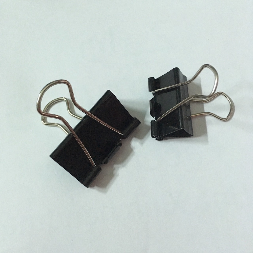 Kẹp hồ sơ kẹp định vị dây đan vòng tay double clip