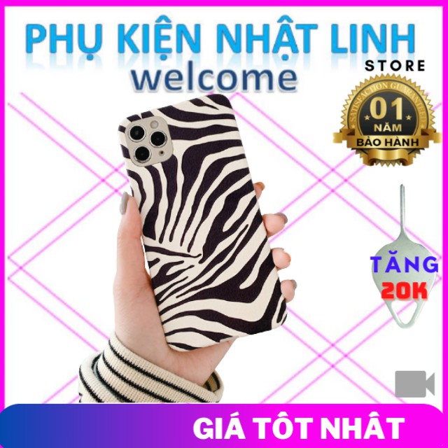 Ốp lưng iphone Auto Da Ngựa Vằn Thích hợp iphone 11,12 pro max,12,12 pro,11 pro max,11 pro,7 plus,7,xs max,8g,