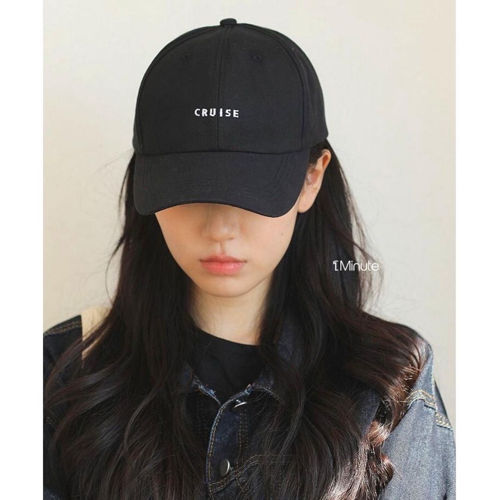 Mũ lưỡi trai - Nón kết thêu chữ Cruise form Unisex phong cách Ulzzang nam nữ