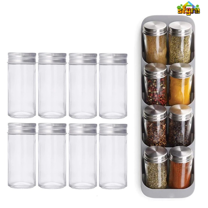 Khay Đựng Lọ Gia Vị Tiện Dụng Cho Nhà Bếp