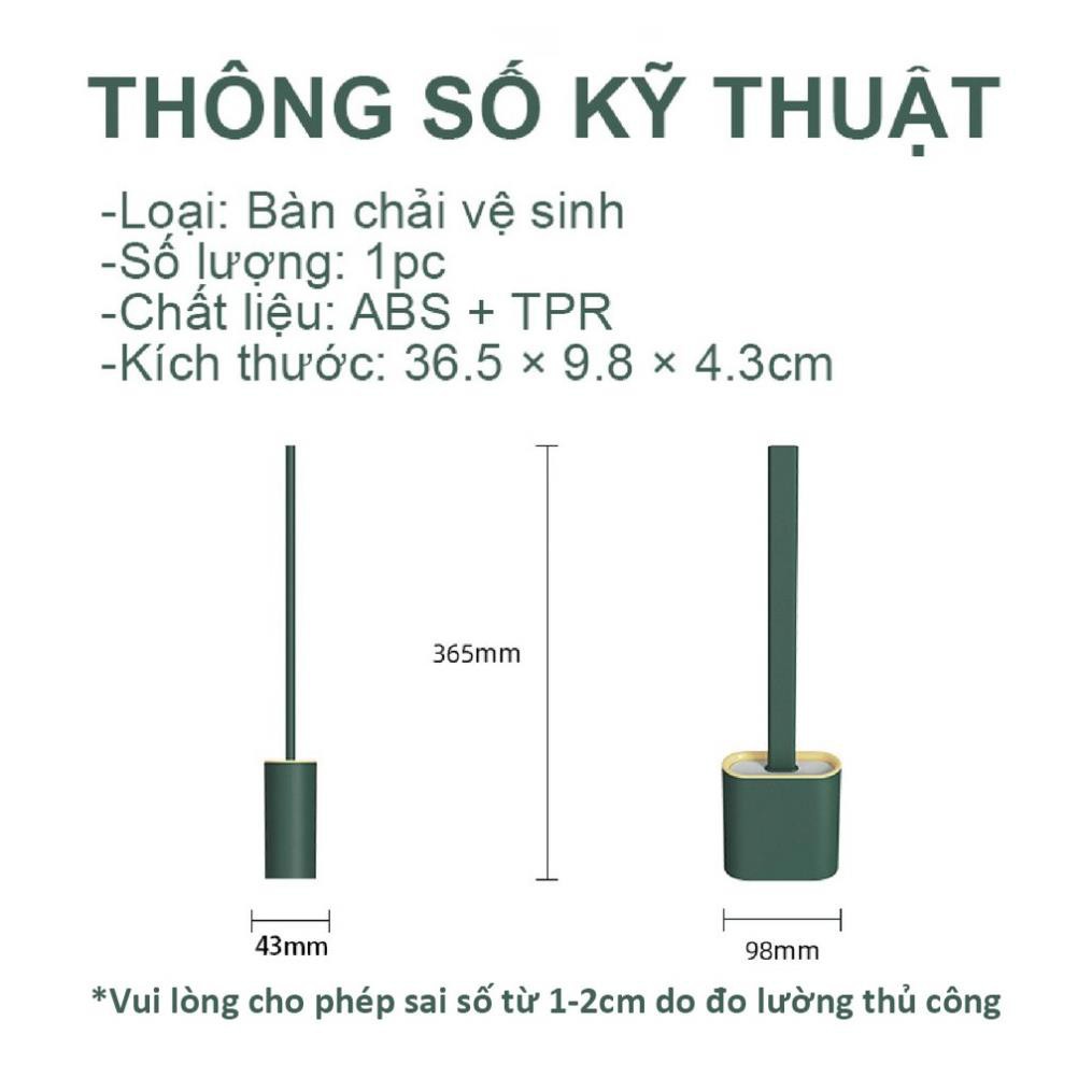 CỌ BỒN CẦU TOILET BẰNG SILICON - Bàn Chải Chà Rửa Silicon Vệ Sinh Nhà Tắm (Có Kèm Miếng Dán Treo Tường)