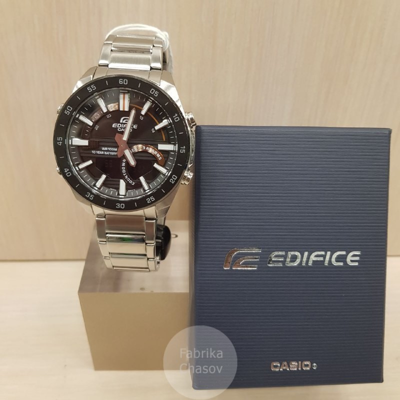 [Mã FARSBRT52 giảm 20% đơn từ 249K] Đồng Hồ Nam Casio Edifice ERA-120DB-1AVDF Dây Kim Loại - 3 Chế Độ Báo Thức - Tuổi Th