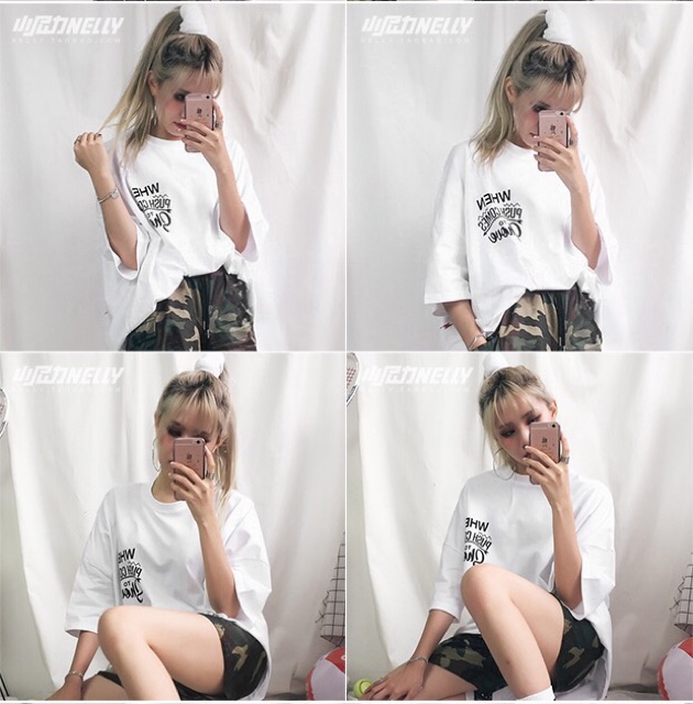 Áo phông nelly heybig ( có sẵn ) comeno