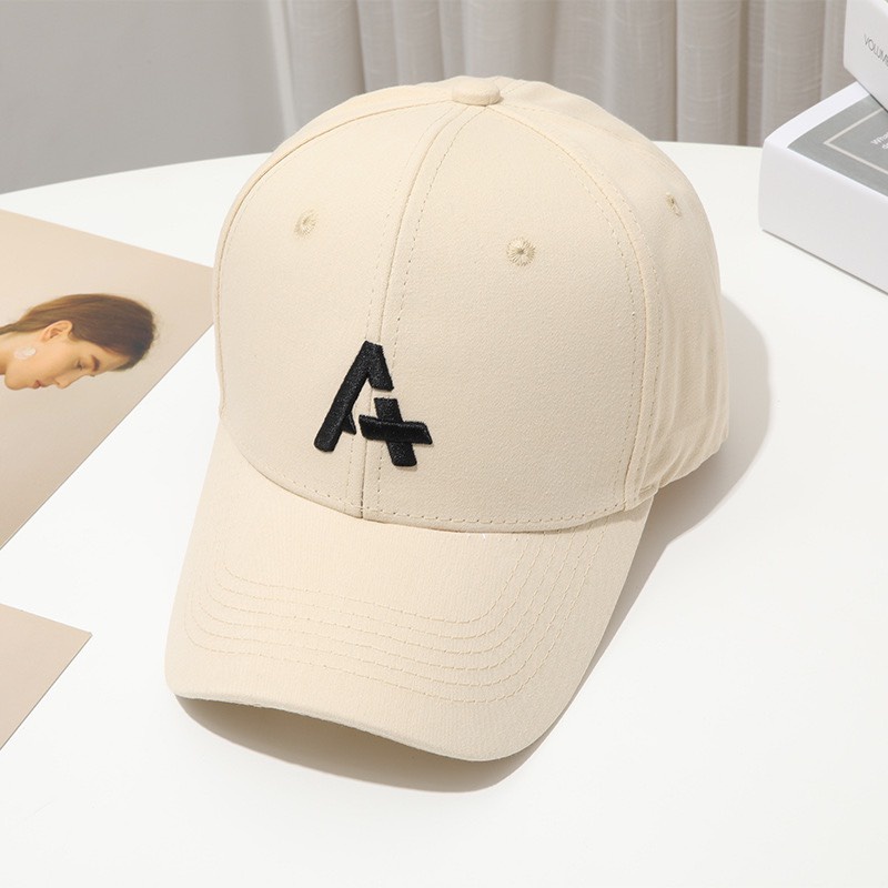 Mũ Lưỡi Trai Nón Kết Nhung Cao Cấp Thêu Chữ A 444 Phong Cách Ulzzang Form Unisex Nam Nữ - Hazo