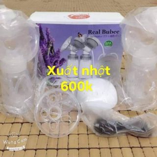 Máy hút sữa điện đôi real bubee nhật