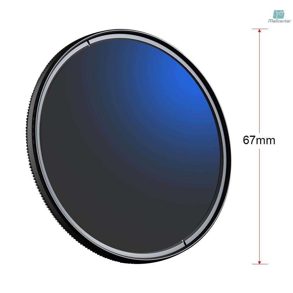 Kính lọc quang học F&amp;F Concept siêu mỏng 67mm CPL dành cho máy ảnh DSLR