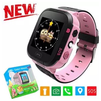 Đồng hồ thông minh trẻ em Smart Watch Q528 hồng dành cho bé gái