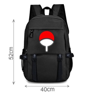 Cặp Naruto gia tộc Uchiha phản quang, balo Naruto cao cấp - Chuẩn may 3 lớp 4 ngăn