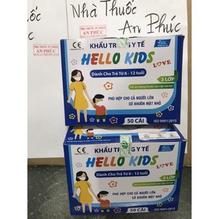 kt Hello kids hộp 50 cái