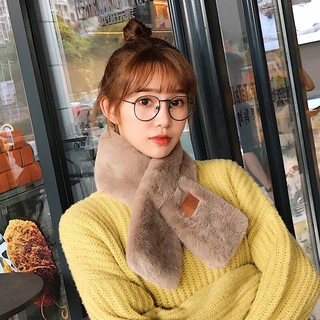 KHĂN QUÀNG CỔ LÔNG THỎ STYLE HÀN QUỐC
