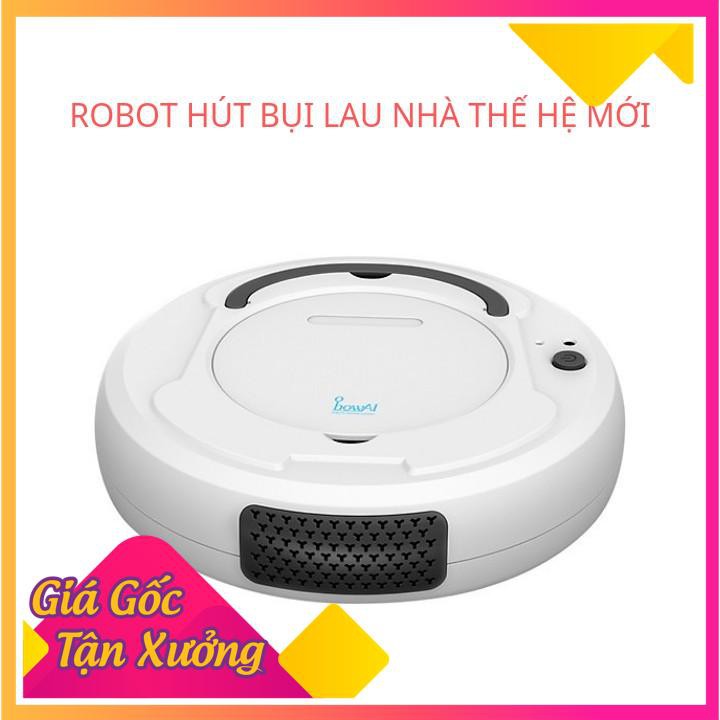 Robot quét nhà kiêm hút bụi thông minh Bowai chính hãng, thiết kế sang trọng,dọn nhà sạch sẽ