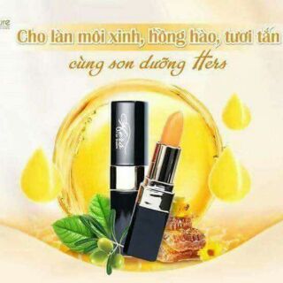 Son Dưỡng Môi Có Màu Không Thâm Làm Hồng Môi Son Dưỡng Hers Dưỡng Ẩm Chống Nắng Không Nứt Nẻ Bong Tróc