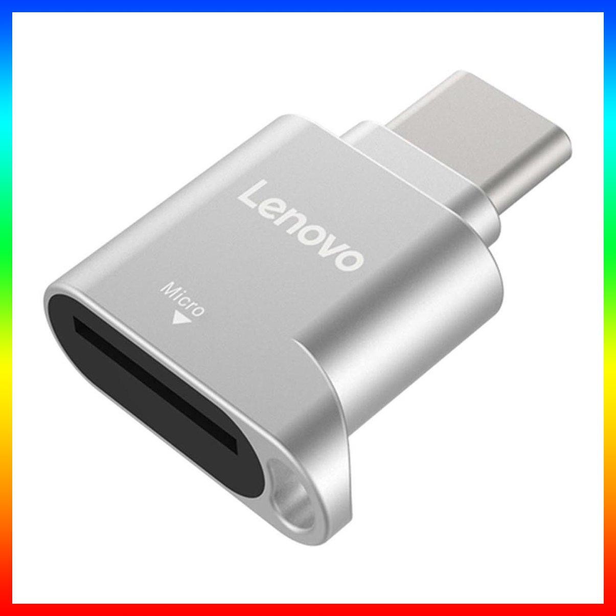 Đầu Đọc Thẻ Nhớ Usb Type C 480mbps Usb-C Tf Micro Sd Otg Lenovo D201