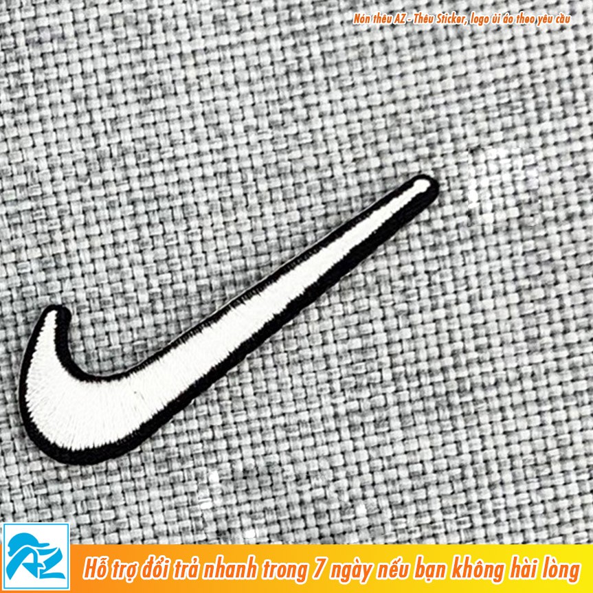 Patch ủi thêu logo Nike cách điệu độc đáo - Sticker Logo S128