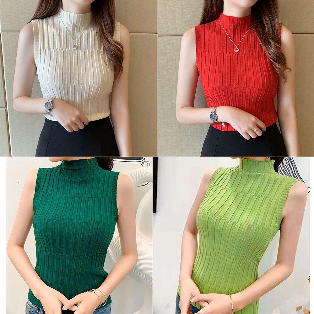 ME Áo Croptop Sát Nách Chất Cotton Thiết Kế Trễ Vai Quyến Rũ