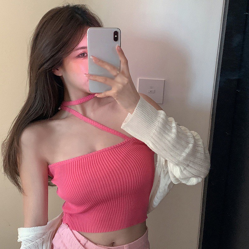 Áo ống màu trơn phong cách quyến rũ gợi cảm | BigBuy360 - bigbuy360.vn