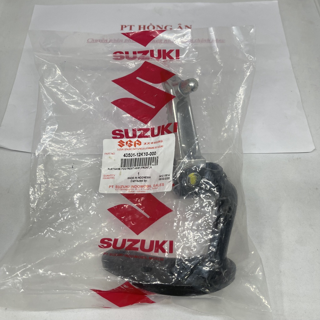 Bộ gác chân trước Raider Fi, Satria Fi nhập khẩu chính hãng Suzuki Indonesia - PT HỒNG ÂN