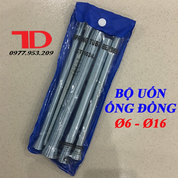 Bộ lò xo uốn ống đồng phi 6-16 luồn ngoài ống - Điện Lạnh Thuận Dung