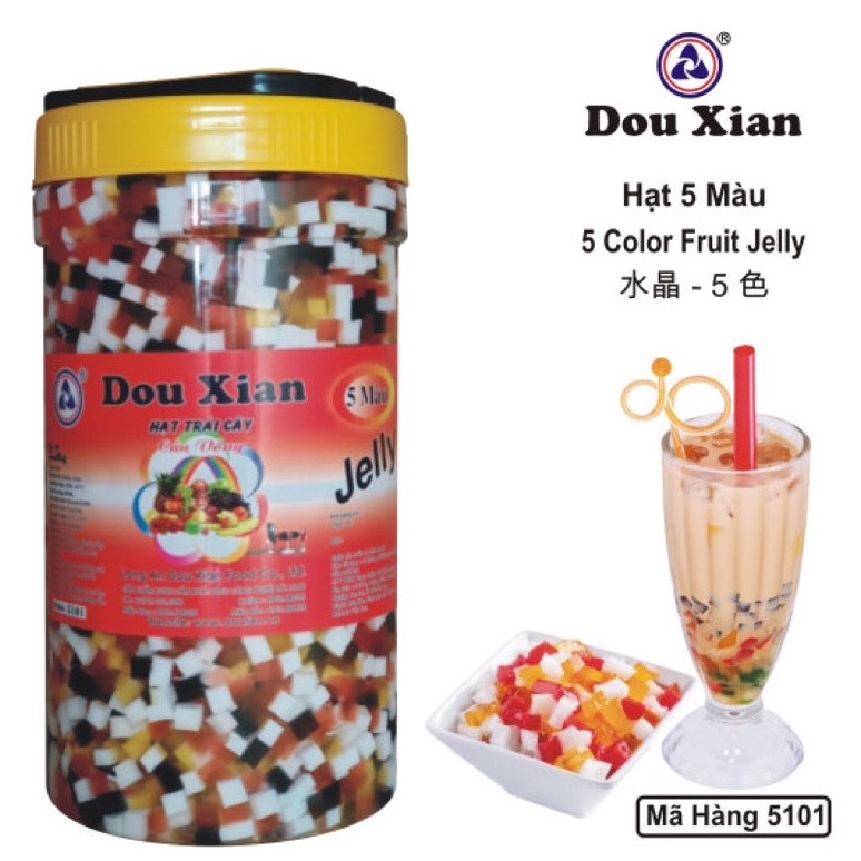 Thạch trái cây cầu vòng Dou Xian2.5kg