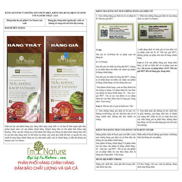 Dung Dịch Vệ Sinh Phụ Nữ Trầu Không I'm Nature 150ml Giảm Ngứa Phụ Khoa An Toàn Tuyệt Đối Cả Bà Bầu Sau Sinh