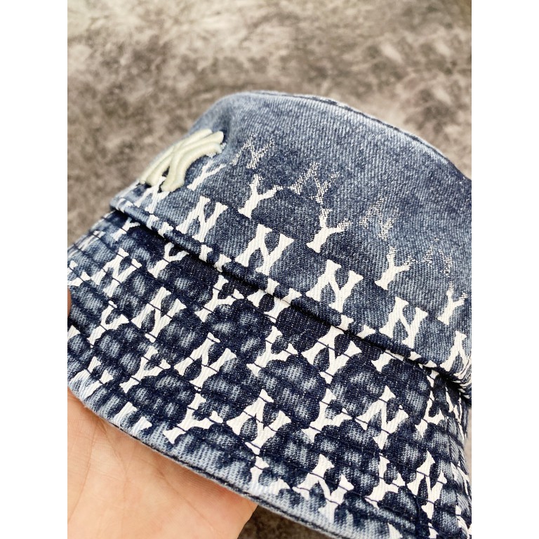 (HÀNG XUẤT XỊN) Mũ / Nón Bucket Jean N20 M//L//B N//Y MONOGRAM DENIM BUCKET HAT BLUE Made in viet/nam full tag One size