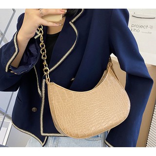Túi đeo chéo nữ, đeo vai lưỡi liềm gt 466