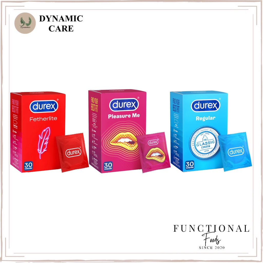 Bao cao su Durex fetherlite ultra thin - love sex pleasure me condoms - regular condoms original 30 cái của Úc