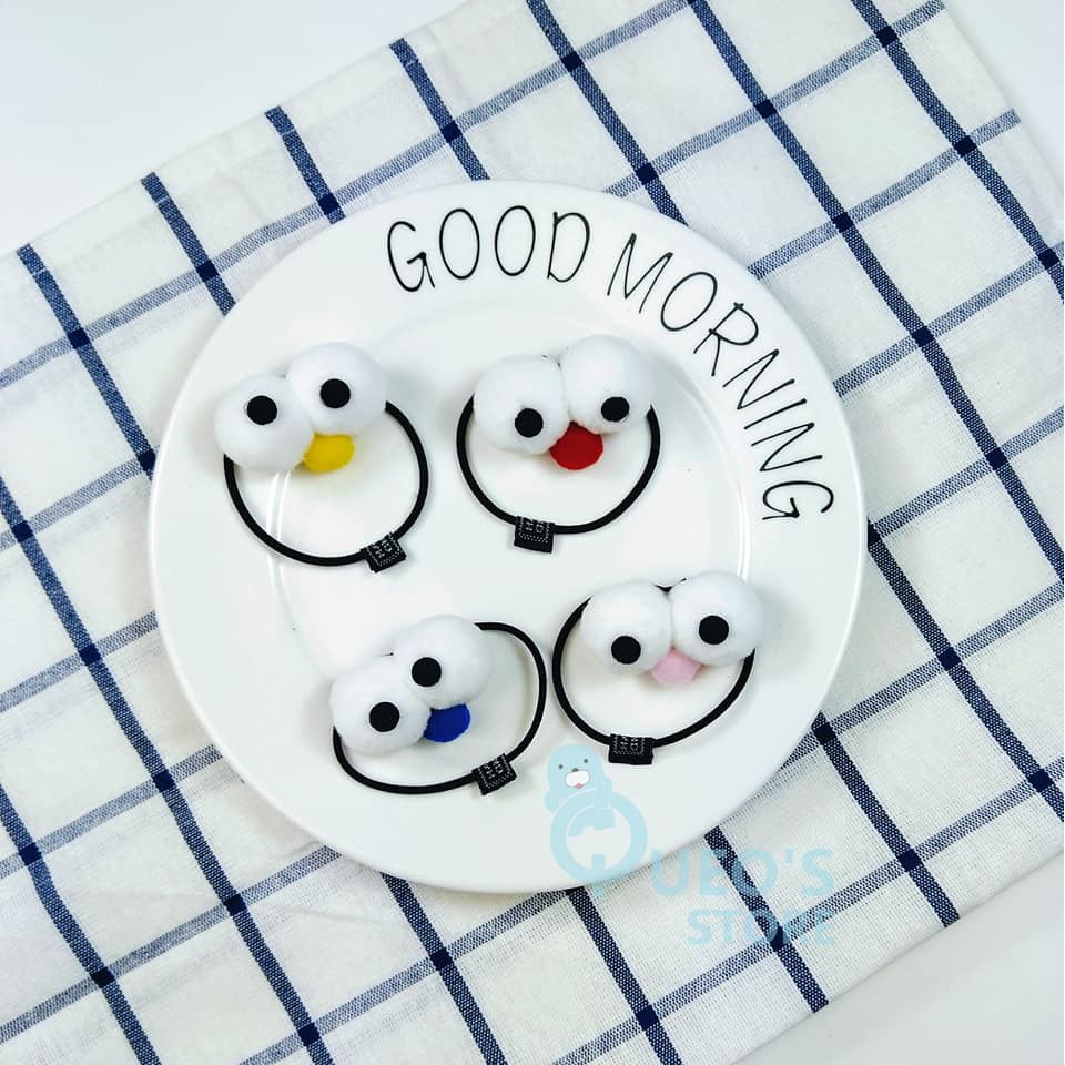 Cột tóc bông quái vật bánh quy Sesame Street