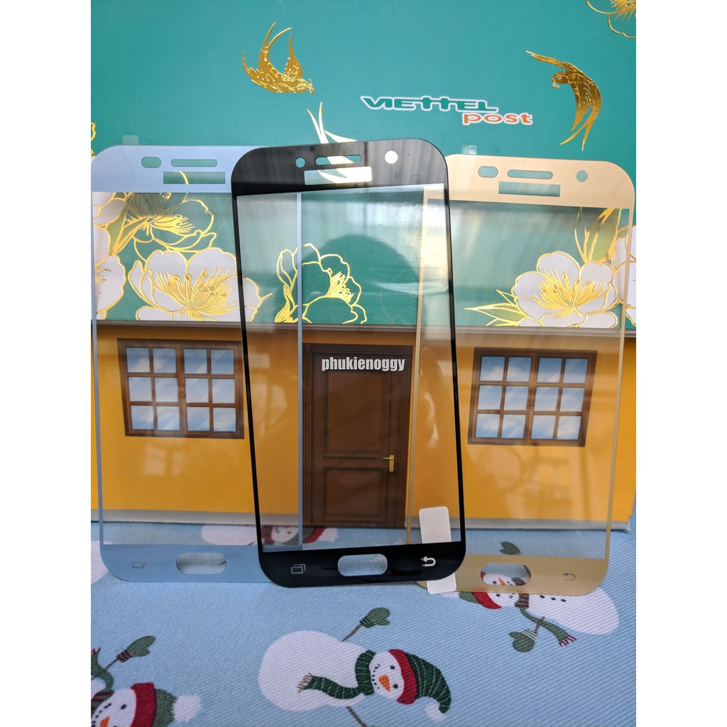 KÍnh cường lực 3D Full màn Samsung J3 pro - pkoggy