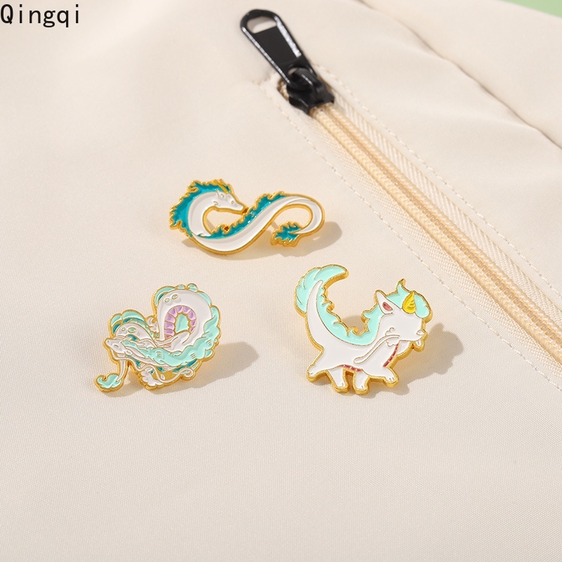 Huy hiệu cài áo Miss Zoe tráng men họa tiết hoạt hình dễ thương