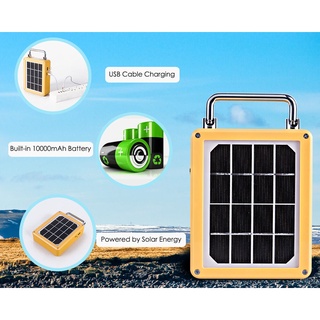 Đèn sạc điện, năng lượng mặt trời, Cổng USB sạc điện thoại, Đèn xách tay.