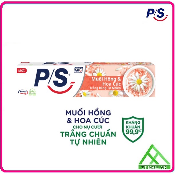 Kem Đánh Răng P/S Muối hồng & Hoa cúc 180g