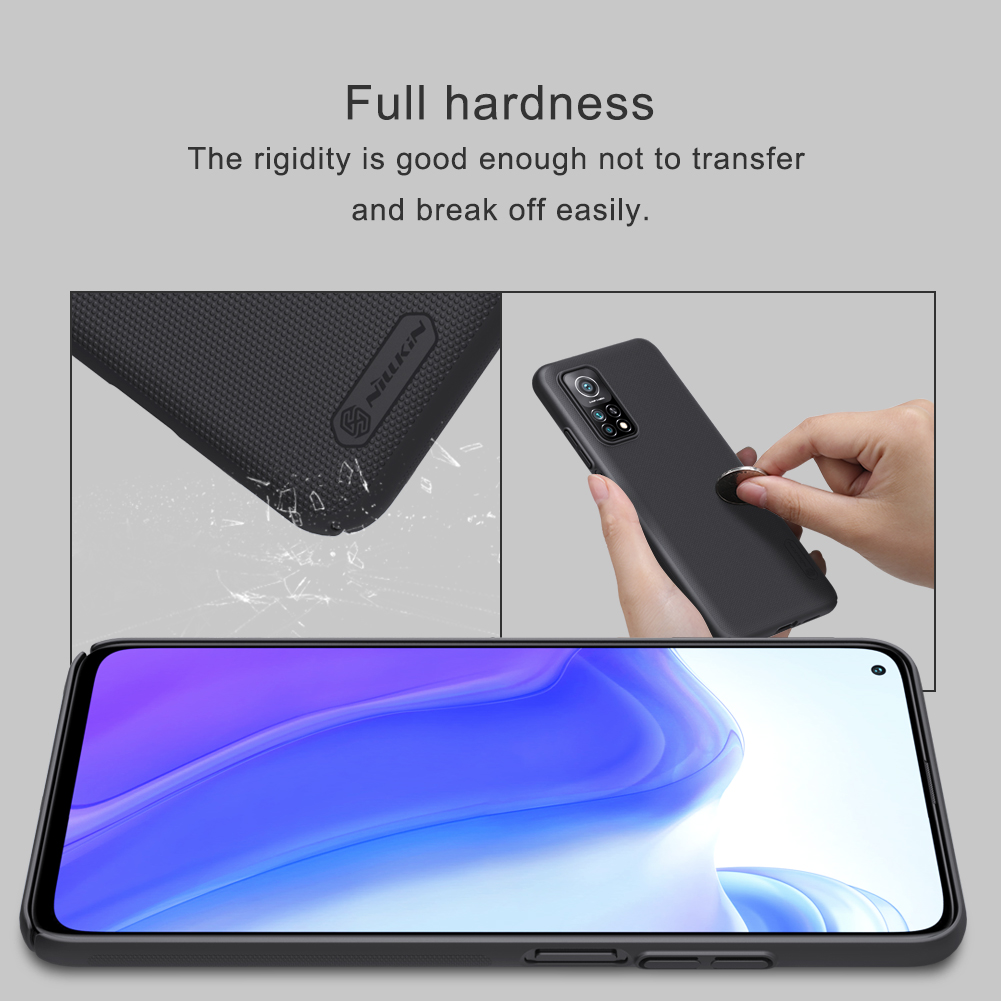 Nillkin Luxury Phone Case For Xiaomi Mi 10T Pro / 10T 5G Hard PC Shockproof Super Frosted Shield