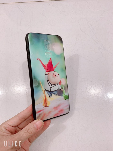 Ốp lưng sam sung J8,A6+,A6 Plus Heo Hạc