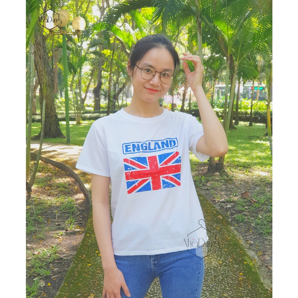 Áo thun áo phông nữ cổ tròn form rộng basic in hình xinh xắn freesize dưới 58kg